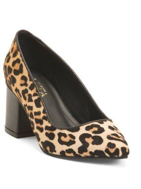 ALTA Print Multi Made In Colombia Leather Contessa Pumps